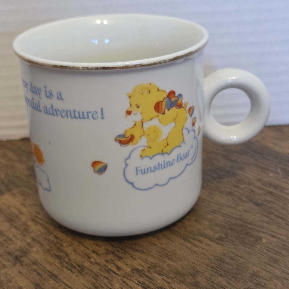 Vintage Care Bears Mug Fine Porcelain Made In Japan